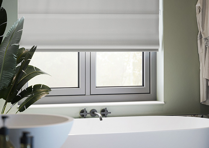 Loxley, Grey - Motorised Roman Blind - Image 5